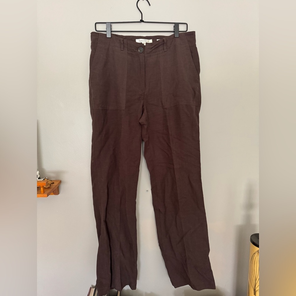 TravelSmith Dark Brown Trousers